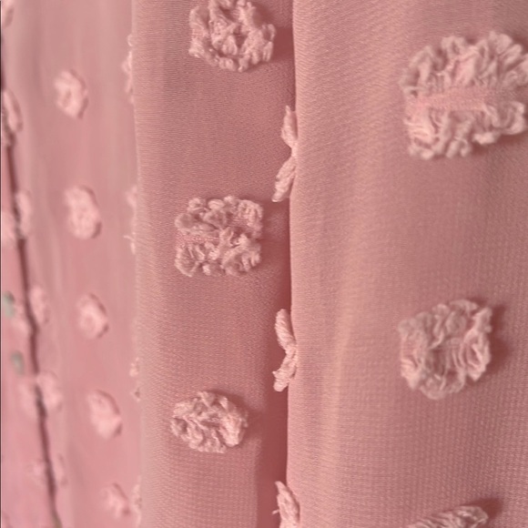 KUT from the Kloth Flowy Mauve Button Down Long Sleeve Blouse, Women’s Sz S - Picture 6 of 14